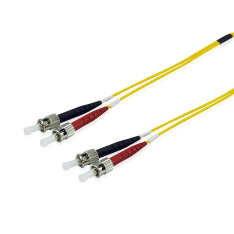 Equip LWL Patchkabel ST-ST 10.00m Singlemode Duplex OS2 ge Polybeutel