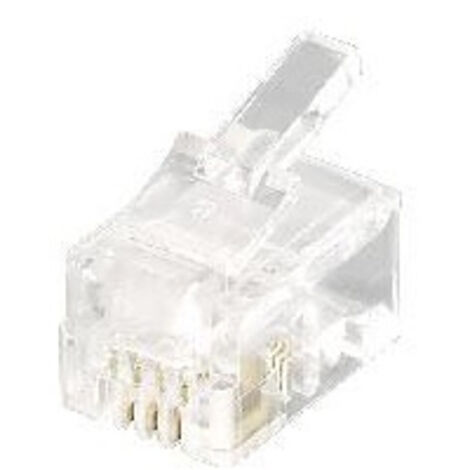 Equip Modularstecker Western 4P4C RJ11 100 Stück