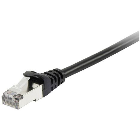 Equip Patchkabel Cat6 SFTP 2xRJ45 0.50m schwarz LSZH Polybeutel