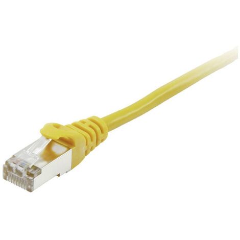Equip Patchkabel Cat6 SFTP 2xRJ45 7.50m gelb LSZH Polybeutel