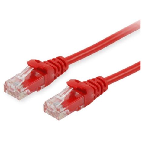 Equip Patchkabel Cat6 UUTP 2xRJ45 7.50m rot Polybeutel