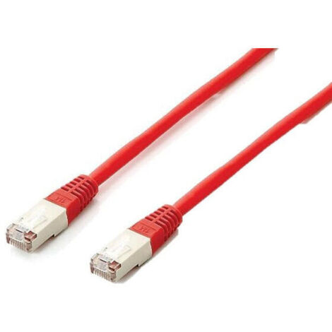 Equip Patchkabel Cat6A S/FTP 2xRJ45 20.00m rot Plat.LSZH Polybeutel