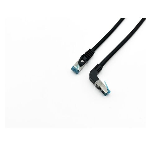 Equip Patchkabel Cat6A S/FTP 2xRJ45 5.00m sw wink.LSZH Polybeutel