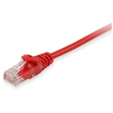 Equip Patchkabel Cat6A  U/UTP 2xRJ45  1.00m rot         LSZH (603022)