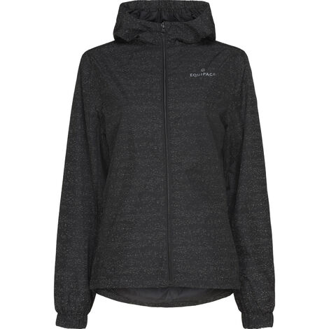 Equipage reflektierende Reit-Jacke EIRA - schwarz - XS