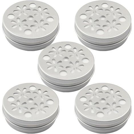 Équipement agilité pour chiens Boîtes métalliques pour chiens (5 pièces), dressage par odorat, contenants odorants, boîtes métalliques rondes, accessoires et outils pour chiens
