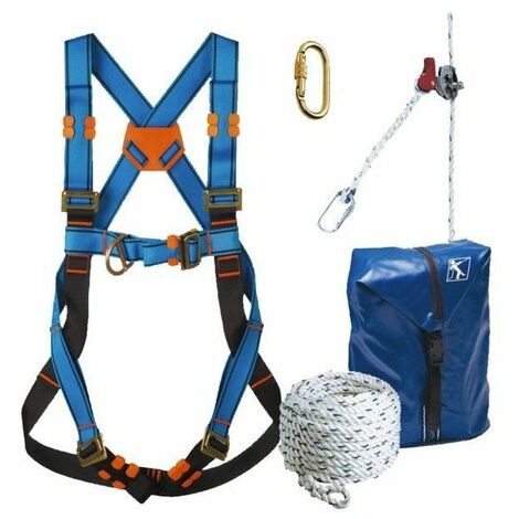 Equipement Antichute: Kit Couvreur Ht22 Stofor Cordage 10m M10 Sac