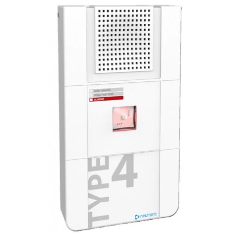 Équipement d'alarme type 4 radio secouru secteur TU4MEL-RF3 avec message sonore et lumineux