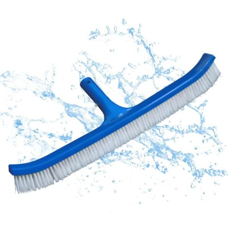 Équipement de nettoyage de piscine Brosse de piscine en plastique de luxe Brosse de nettoyage de piscine Brosse en plastique Brosse à manche en aluminium Perche télescopique