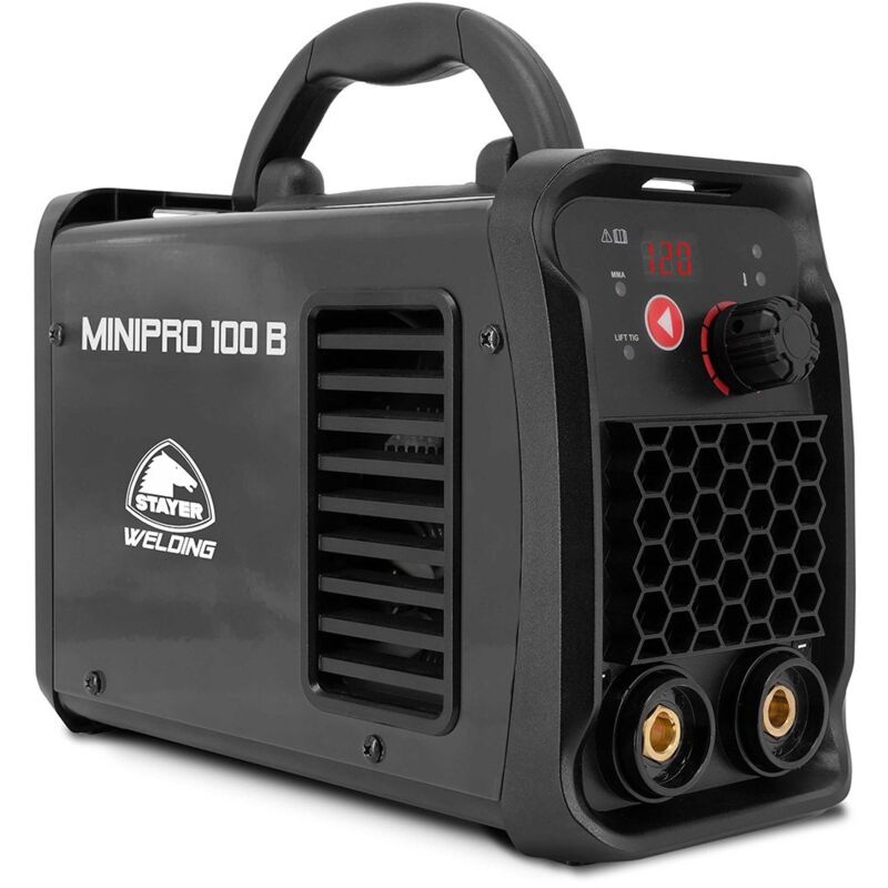 Stayer Iberica - stayer Matériel de soudage Inverter Mini Pro 100 (100A 230V) 27x17x12cm couleur noir