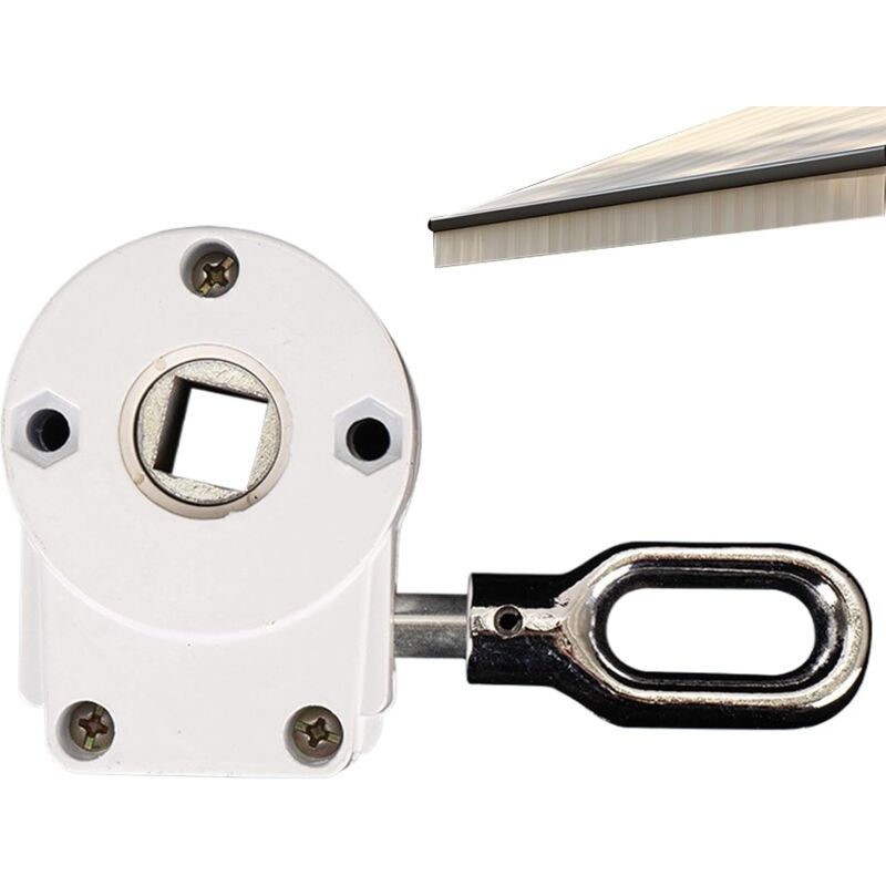 Équipement de ver d'auvent extérieur - Pièces de visière robustes - Engrenage de parasol portable, accessoires d'entretien pour l'obturateur roulant,