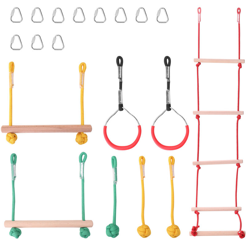 

Equipo de entrenamiento de equilibrio para deportes al aire libre Cuerda de escalada Traje deportivo combinado de escalada para ninos con / sin