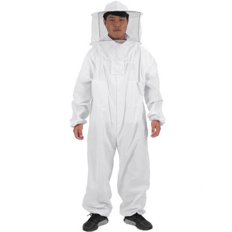 Equipo de protección profesional Eosnow para apicultura, traje de apicultura de cuerpo completo, sombrero de apicultor XL