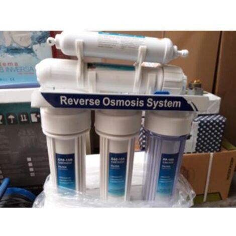 Equipo osmosis inversa ALPHA 5 etapas sin bomba
