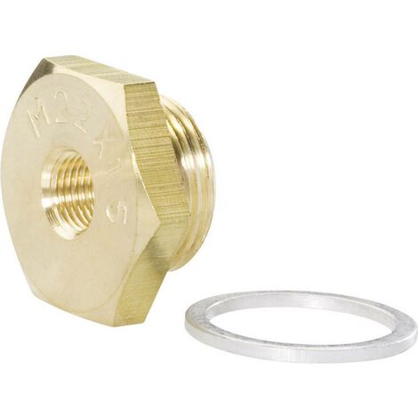 Equus 6930 Adattatore filettatura Sensore temperatura olio, Trasduttore pressione olio M22 x 1.5