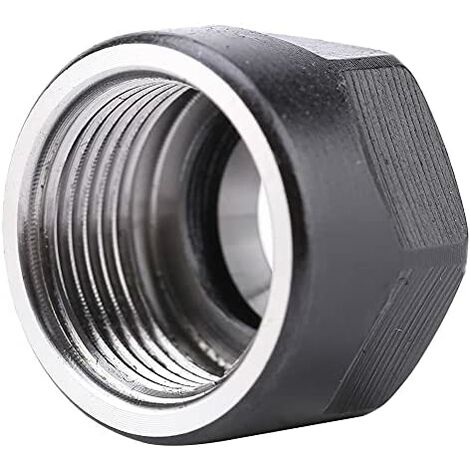 Er11-M Écrous de Serrage de Pince, Collet Écrous de Serrage pour Le Fraisage CNC Porte-Mandrin de Serrage Tour Machine Outils des Pinces de Précision (M151-Noir)