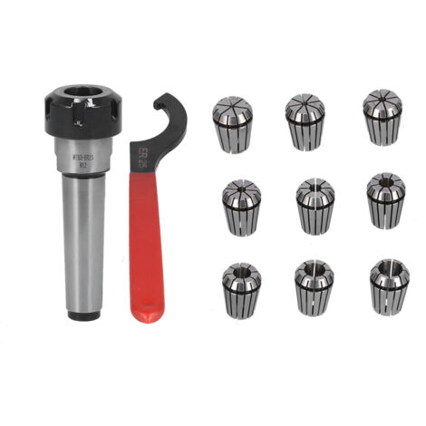 ER25 pinces à ressort cône Morse arbre de connexion pince mandrin support clé SetMTB3-ER25-M12