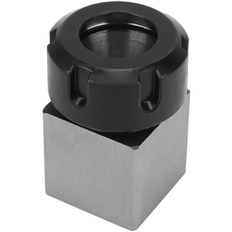 ER40 Präzisionsfutter für CNC-Drehmaschinen, aus silberfarbenem Kohlenstoffstahl