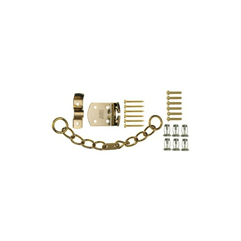 ERA 791-32 Door Chain Polished Brass