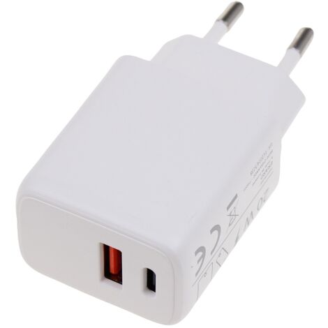 Erard - 2 x usb a and usb c mains charger plug - 230w - -q -