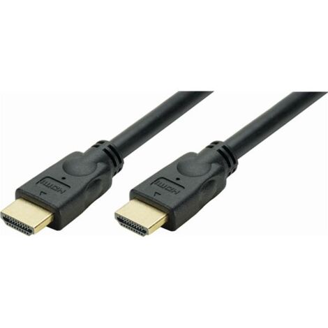 ERARD - 727881 - Cordon HDMI A M/M - PERFORM - 4K/60ips HDR 4:4:4 - gaine pvc noire - OR - 3m