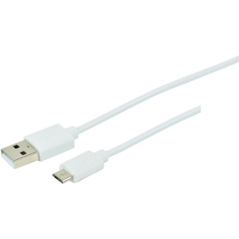 Erard - micro usb m / usb m - 2.4a - 2m - blanc - 722408 - 3700117224081