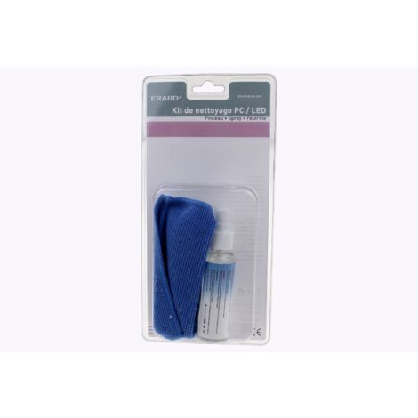 Erard - pc - reinigungssatz (pinsel + filz + spray 60 - 726439 - 3700117264391