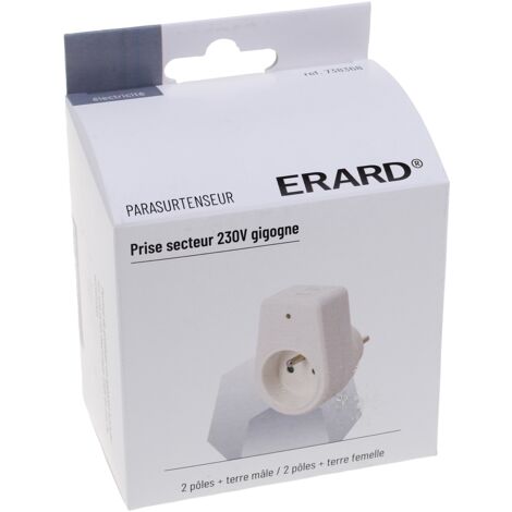 Erard - protezione contro i fulmini gigogne 230v - nero - 738368 - 3185287383682