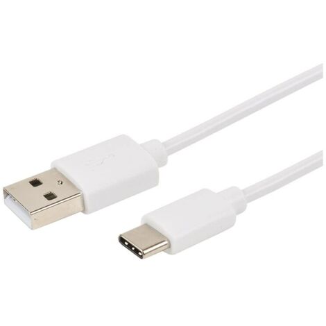 Erard - usb type c m / usb m - 3a - 2m - wit - 722444 - 3700117224449