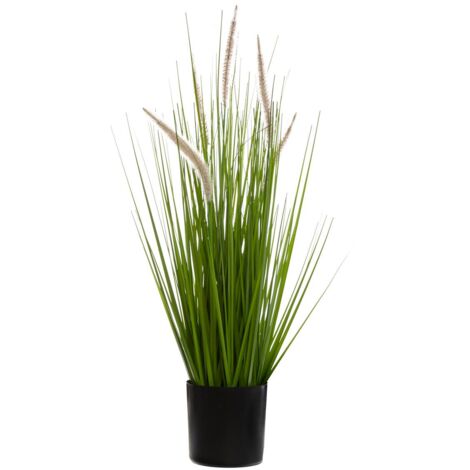 Erba artificiale code di gatto in vaso H70cm - Atmosphera créateur d'intérieur
