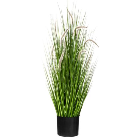 Erba artificiale in vaso h100cm - Atmosphera créateur d'intérieur