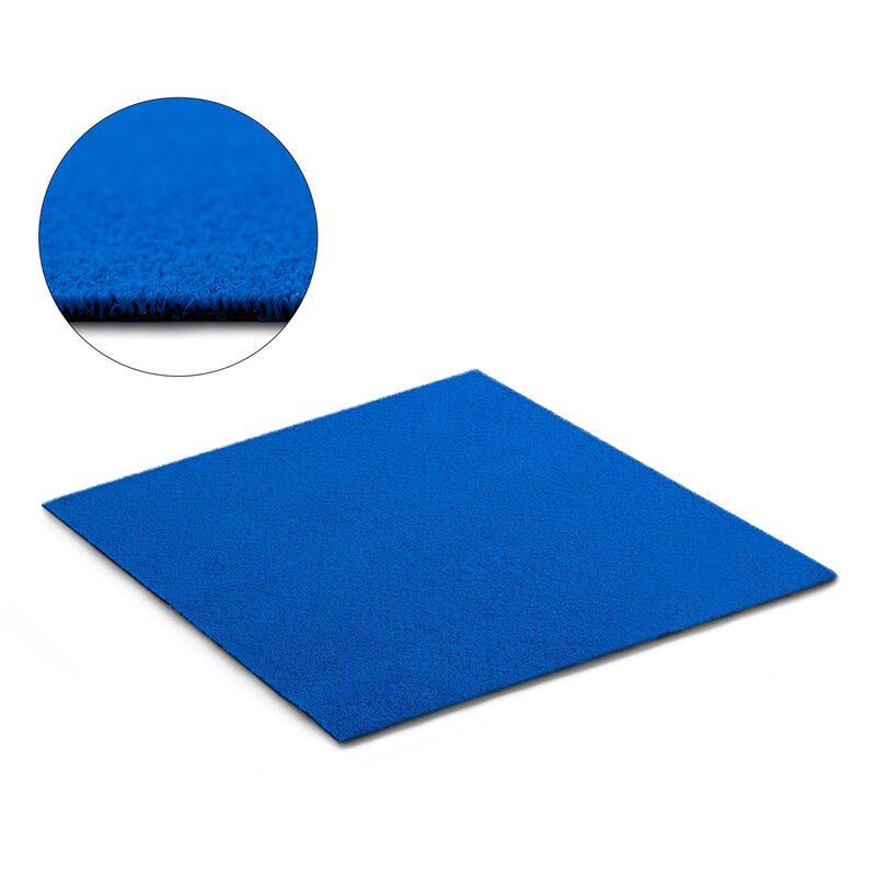 Image of Erba sintetica spring blu dimensioni finite blue 200x500 cm