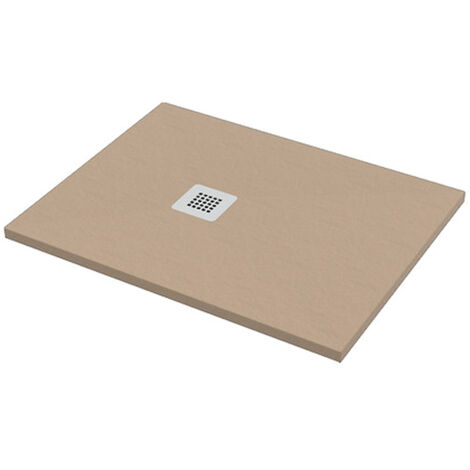 ERCOS Piatto doccia rettangolare 70x100 sabbia effetto pietra codice prod: BPMARSSTON7010