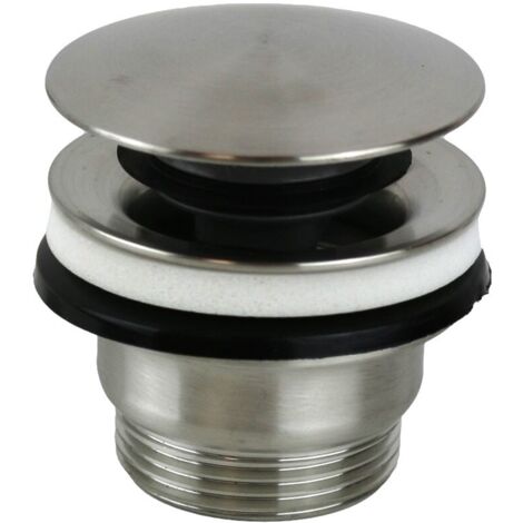 ERCOS Piletta di scarico click-clack modello acciaio inox AISI 316 Ponsi Stilox BTSTLXVR66 Acciaio Spazzolato