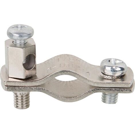 Erdungsrohrschelle CU 1/8 - für Rohre Ø 8 - 10 mm²