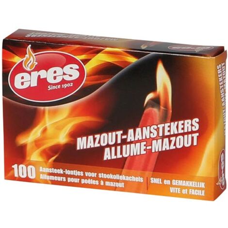 Eres - allume-mazout 100 pieces par paquet - eres11002 -