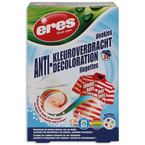 Eres - anti-kleuroverdrachtdoekjes 24 tücher pro karton - eres25345 - 5410458253456