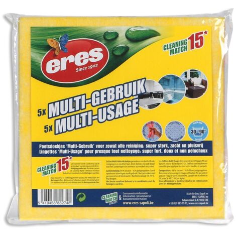Eres - lingettes multi-usages (par 5) - cleaning match 15 -
