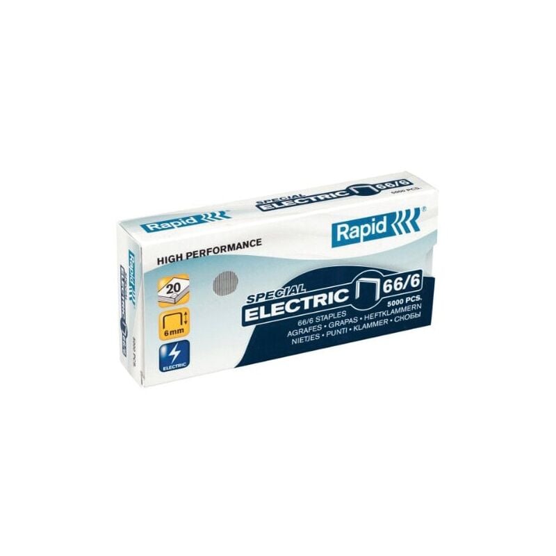 Rapid - 66/6MM Staples (Pack-5000)
