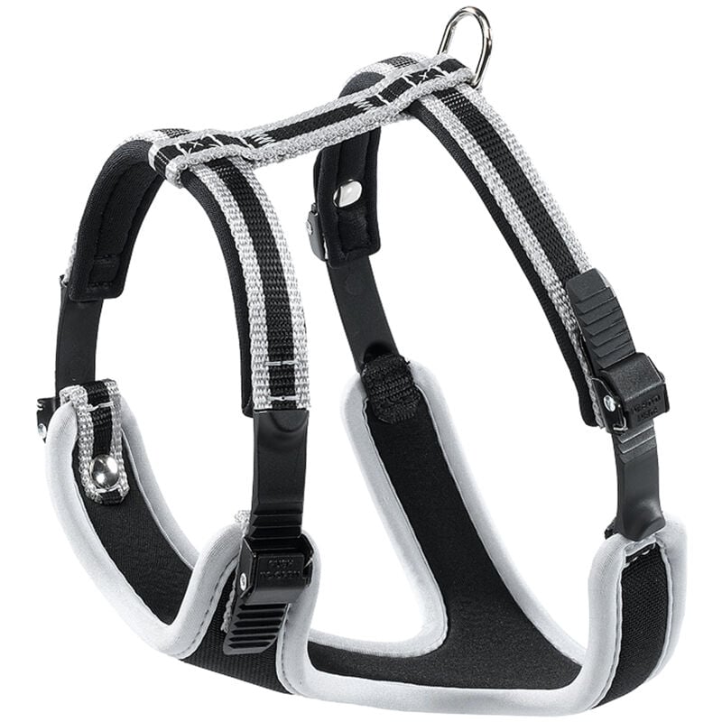 Ferplast ERGOCOMFORT P Harnais ergonomique avec micro-régulation - différentes couleurs et mesures. Variante S - Misure: A: 32-42 cm B: 46-56 cm