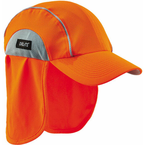 Ergodyne - HIGH PERFORMANCE HAT WITH SHADE ORANGE - Orange - Orange