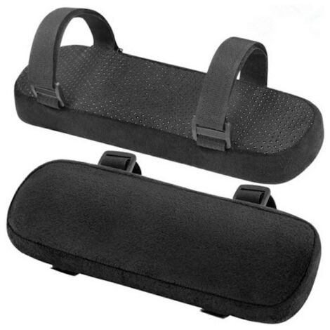Ergonomische Armlehnenkissen aus Memory-Schaum für Bürostühle (2er-Set), weich und bequem, mit Ellbogenstütze.