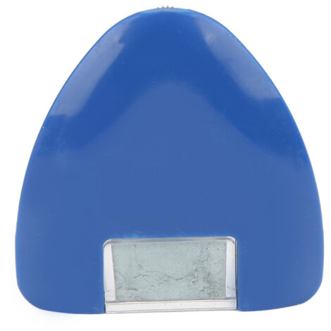 Ergonomische dreieckige Schneiderkreide, ideal zum Markieren von Stoffen beim professionellen Nähen oder Nähen zu Hause, blaue Farbe.