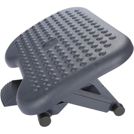 Ergonomische Fußstütze, verstellbarer Winkel und Höhe, für Büro und Reisen, mit Massagefunktion zur Linderung von Beinschmerzen