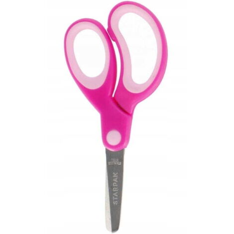 Ergonomische Kinder-Schulschere, abgerundet, 13 cm