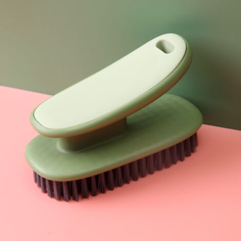 Ergonomische MaxiGrip Waschbürste mit Doppelgriff aus PP/PET – 1 Stück für Wäsche, Schuhe und Badewanne – 70 g