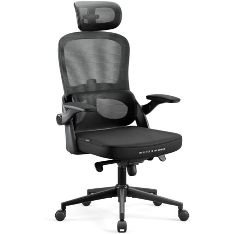 Ergonomischer Bürostuhl Diablo V-Light: schwarz