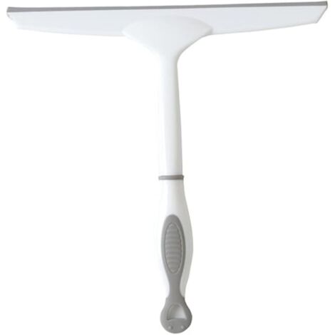 Ergonomischer Fensterschaberhaken. Leicht zu reinigende Spiegel, Fenster und Fliesen. Rutschfeste Griffe und komfortable Reinigungswerkzeuge für zu Hause.
