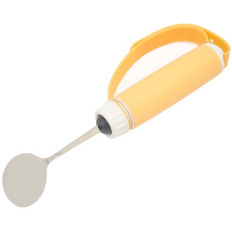 Ergonomischer Löffel für Senioren – Esshilfe bei Arthritis, griffiges Design, Edelstahl