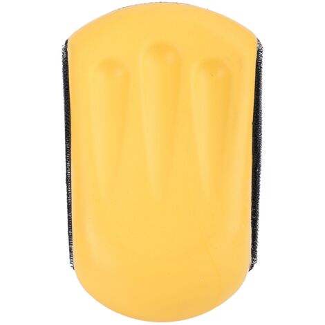 Ergonomischer PU-Schleifklotz mit Befestigungssystem, 125 mm für manuelles Feinschleifen